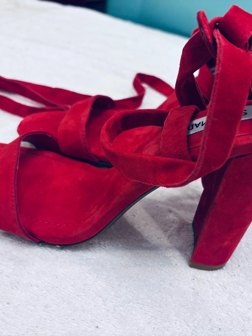 Brand New Soft Suede Heels by Steve Madden - Size 9M - Heel 4 Inches - Box 16